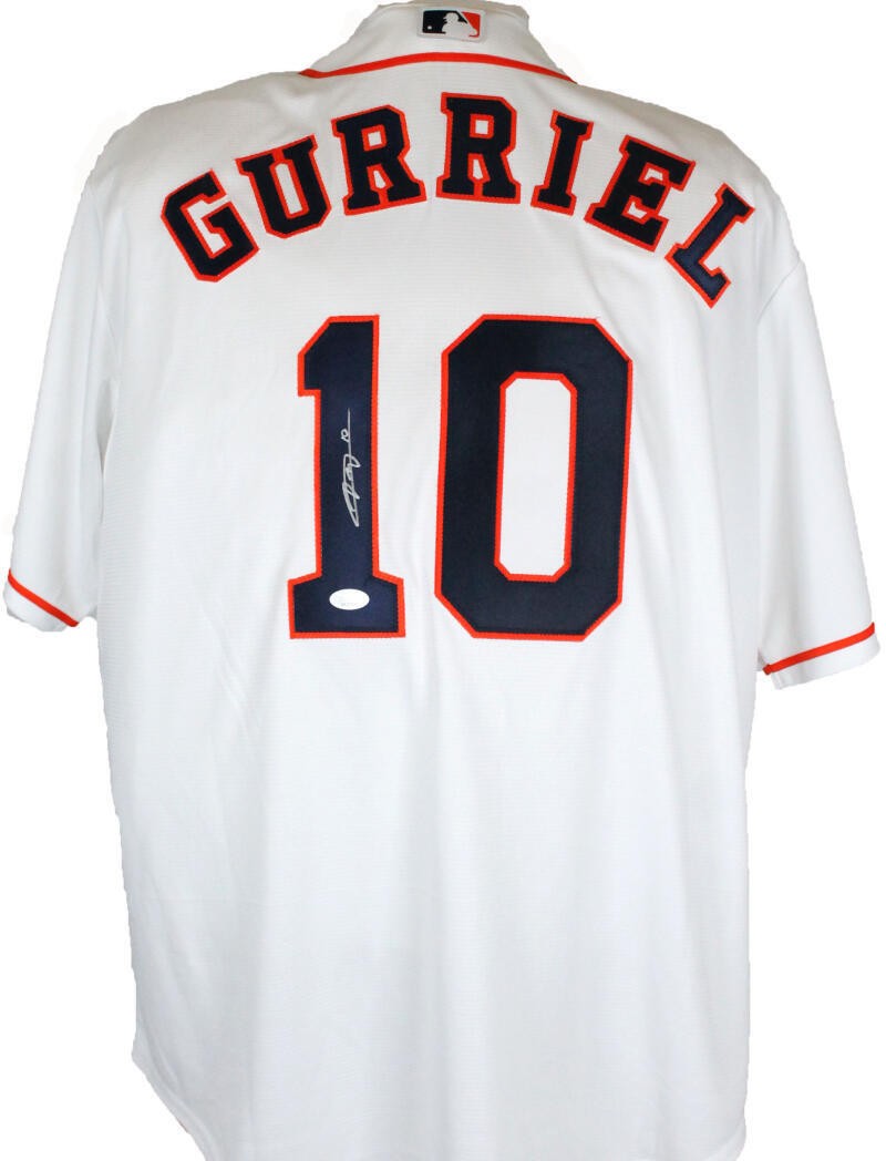 Yuli Gurriel Signed Houston Astros White Nike Jersey