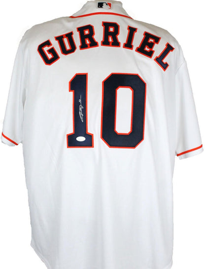 Yuli Gurriel Signed Houston Astros White Nike Jersey