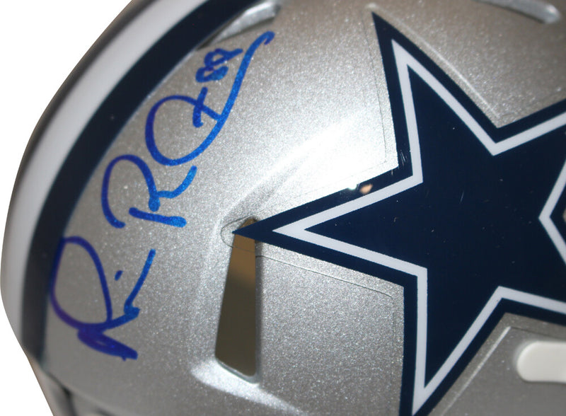 Michael Irvin Autographed Dallas Cowboys Speed Mini Helmet (Beckett)