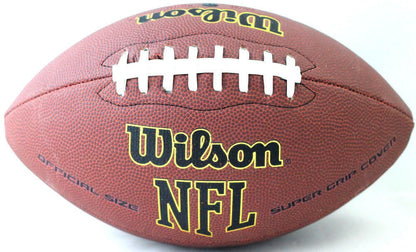 Roquan Smith Signed Chicago Bears Wilson Super Grip Football