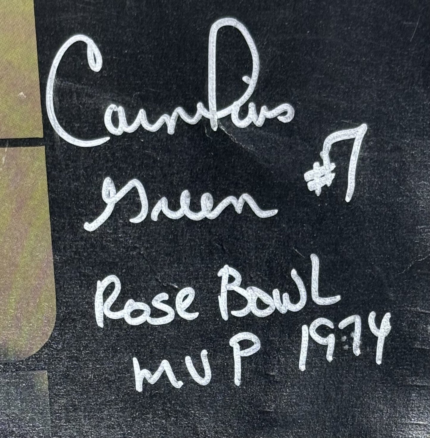 Cornelius Greene Signed Ohio State Buckeyes 1975 Rose Bowl Program