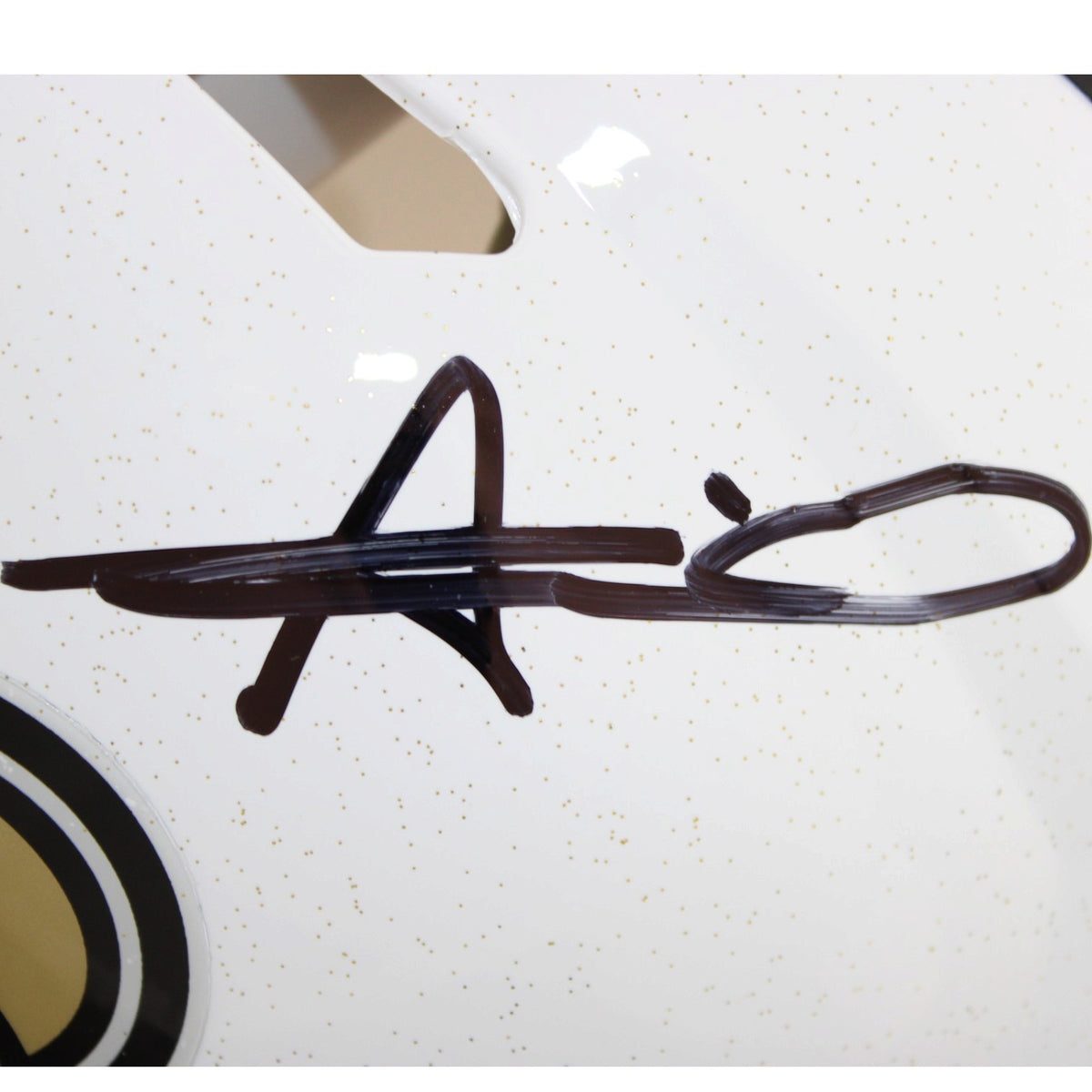 Alvin Kamara Signed New Orleans Saints 2025 Alternate Pro Helmet