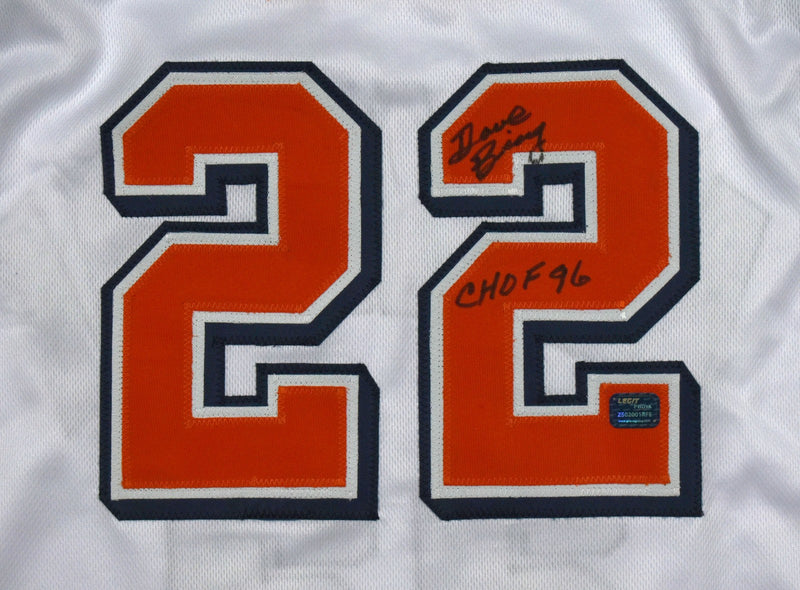 Dave Bing Signed White Custom Basketball Jersey