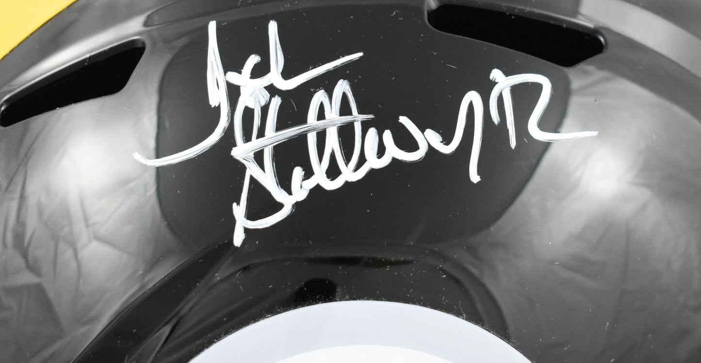 John Stallworth Autographed Pittsburgh Steelers Full Size Speed Helmet
