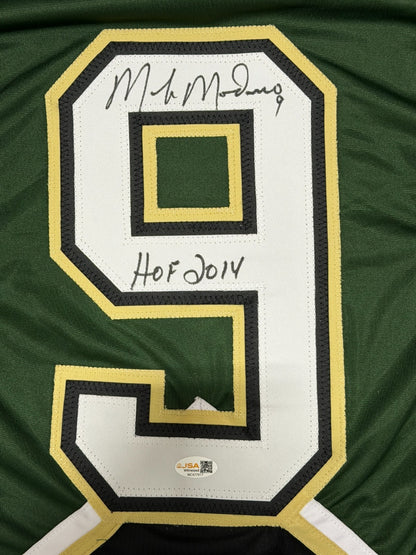 Mike Modano Signed Dallas Stars Custom Hockey Jersey (HOF 2014)