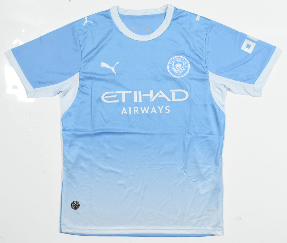 Rayan Cherki Autographed Manchester City Home Jersey