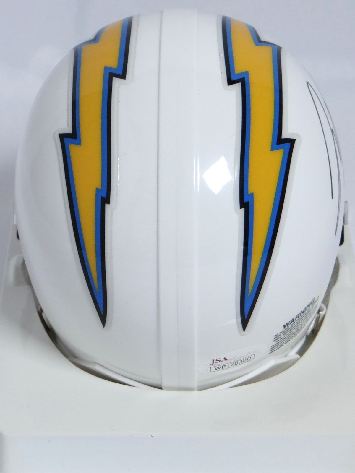 Joey Bosa Autographed Los Angeles Chargers Mini Helmet - Black