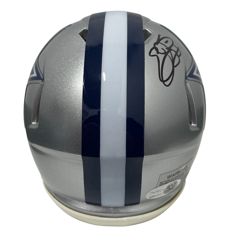 Emmitt Smith Signed Dallas Cowboys Speed Mini Helmet JSA