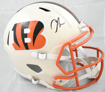 Chad Johnson Autographed Cincinnati Bengals Retro Speed Full Size Helmet
