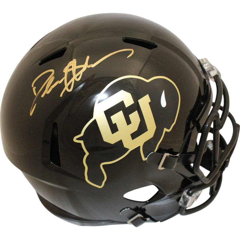 Deion Sanders Signed Colorado Buffaloes Full Size Replica Speed Helmet