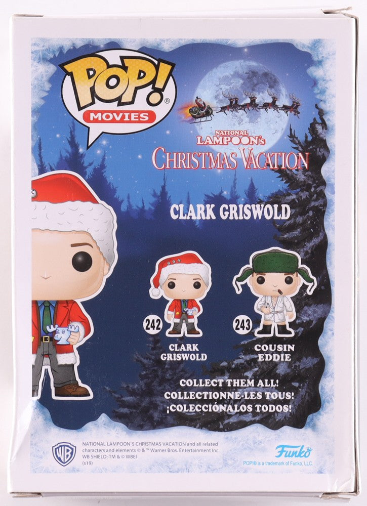 Chevy Chase Autographed Clark Griswold Funko Pop