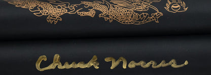 Chuck Norris Signed Foam Rubber Training Nunchucks