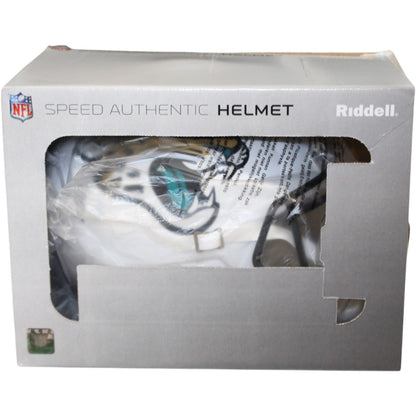 Travis Hunter Signed Jacksonville Jaguars 2024 Alternate Authentic Helmet