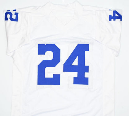Lenny Moore Autographed Indianapolis Colts Custom White Jersey