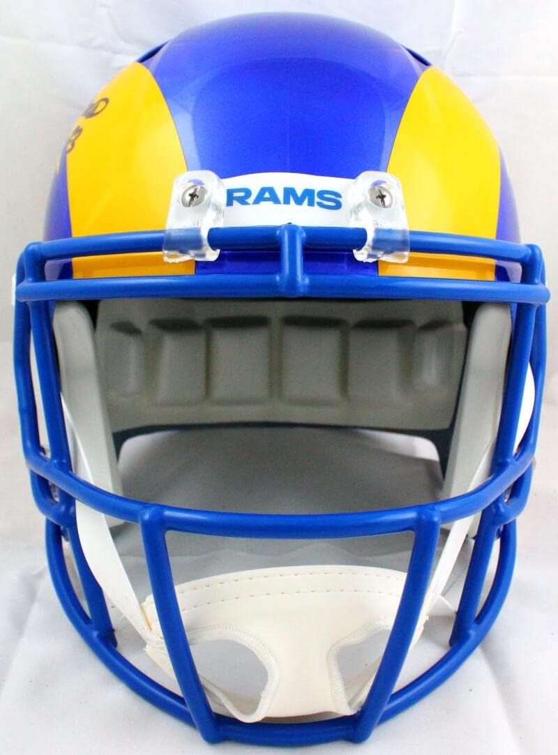 Cam Akers Signed Los Angeles Rams Full Size Speed Replica Helmet