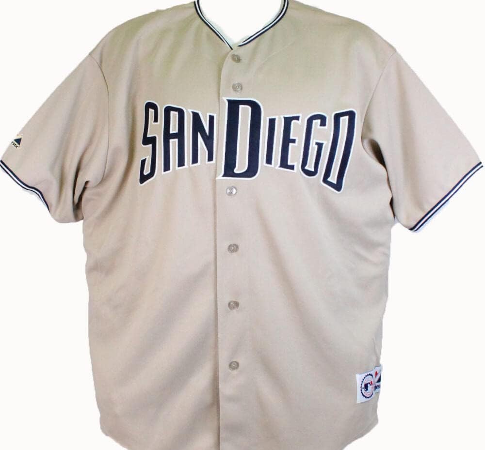 Fernando Tatis Jr. Autographed San Diego Padres Sand Majestic Jersey
