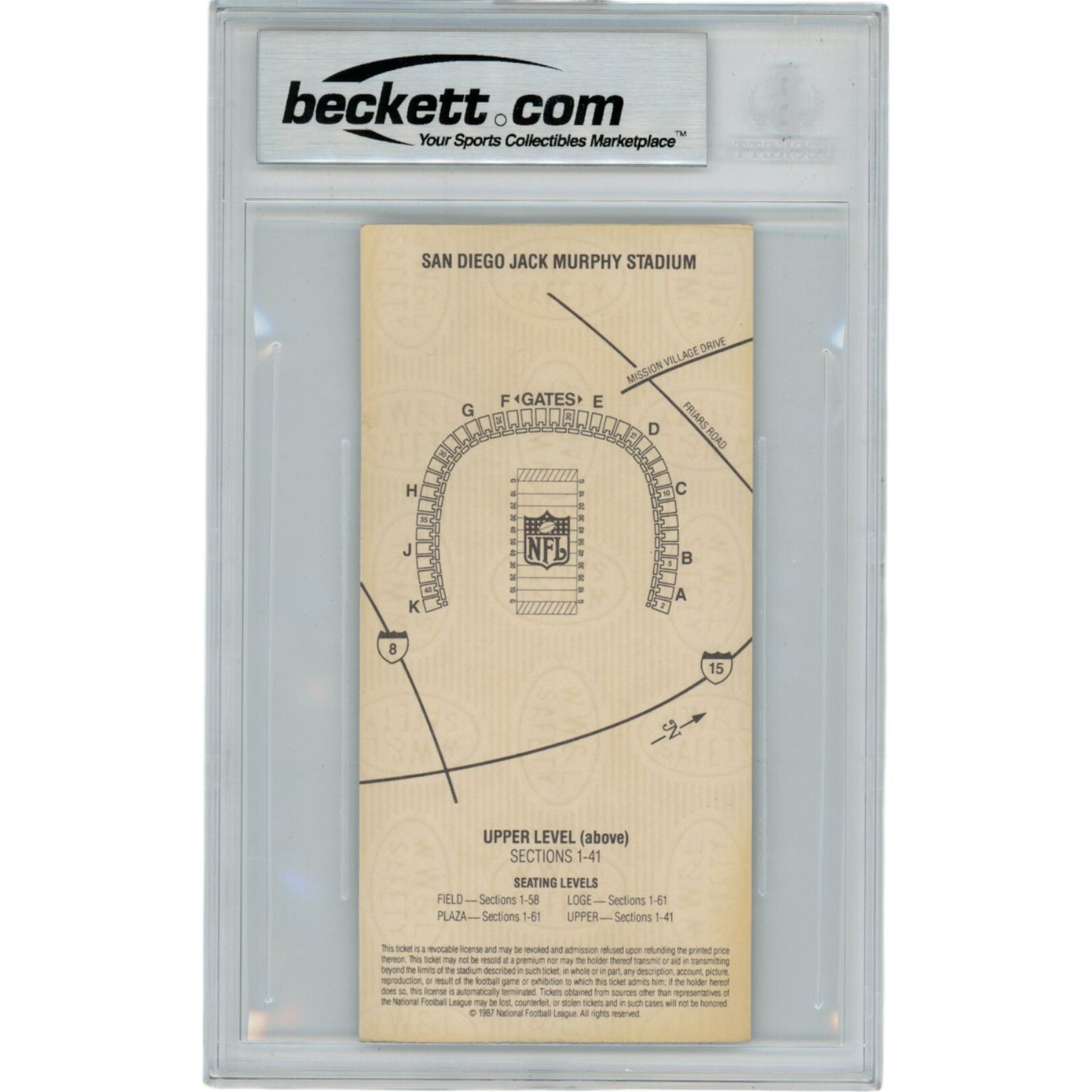 Doug Williams Washington Redskins Autographed Super Bowl XXII Ticket Stub