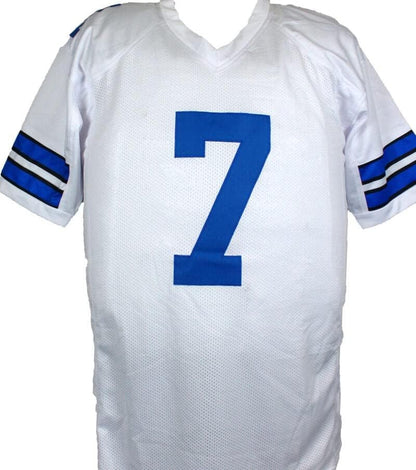 Trevon Diggs Autographed Dallas Cowboys Style White Custom Jersey