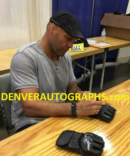 Randy Couture Autographed UFC Century Left Handed Glove (BAS)