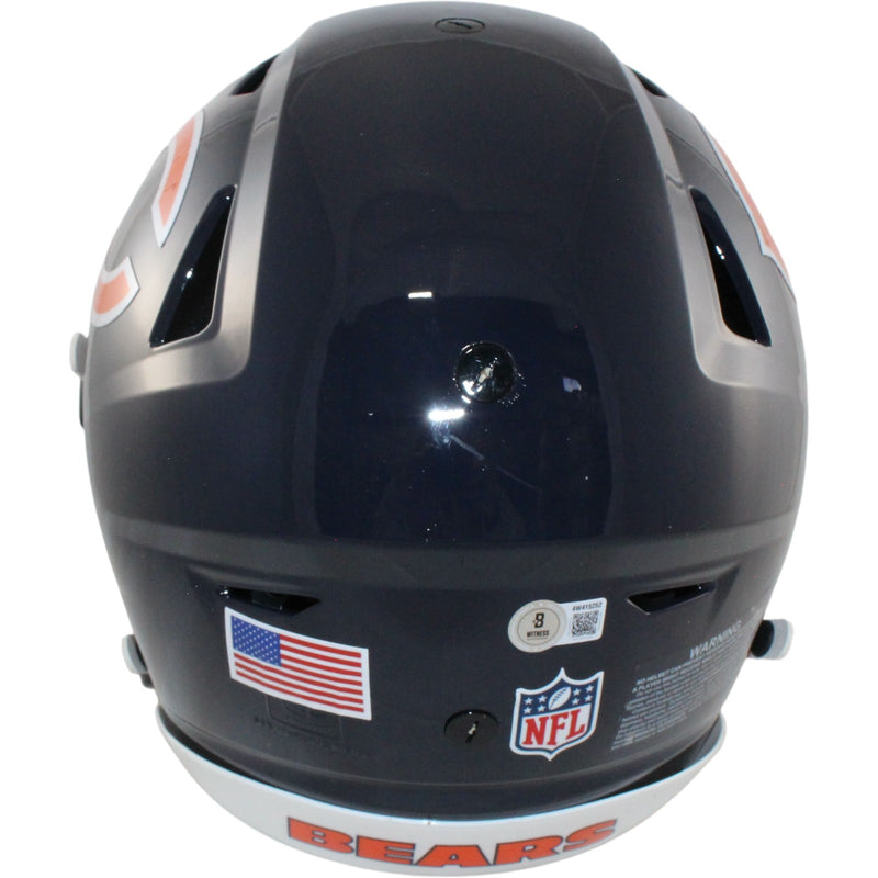 D'Andre Swift Chicago Bears Autographed SpeedFlex Full Size Helmet