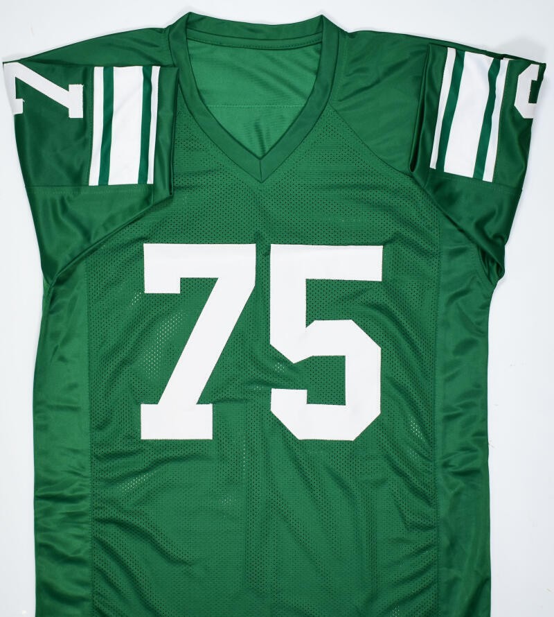 Joe Greene Signed North Texas Custom Jersey - CHOF Inscribed