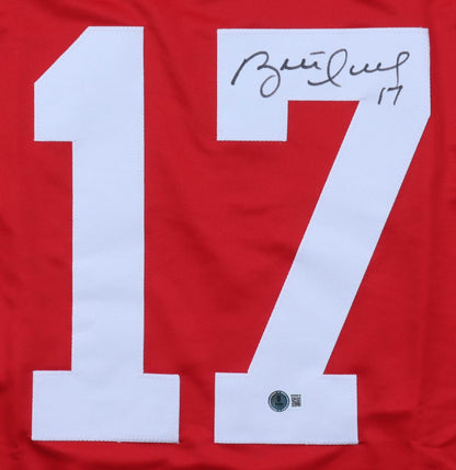 Brett Hull Signed Detroit Red Wings Custom Jersey (Beckett)