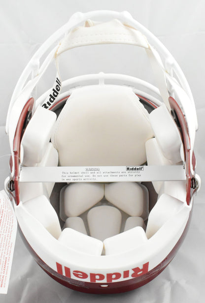John Mateer Signed Oklahoma Sooners Full Size Speed Authentic Helmet