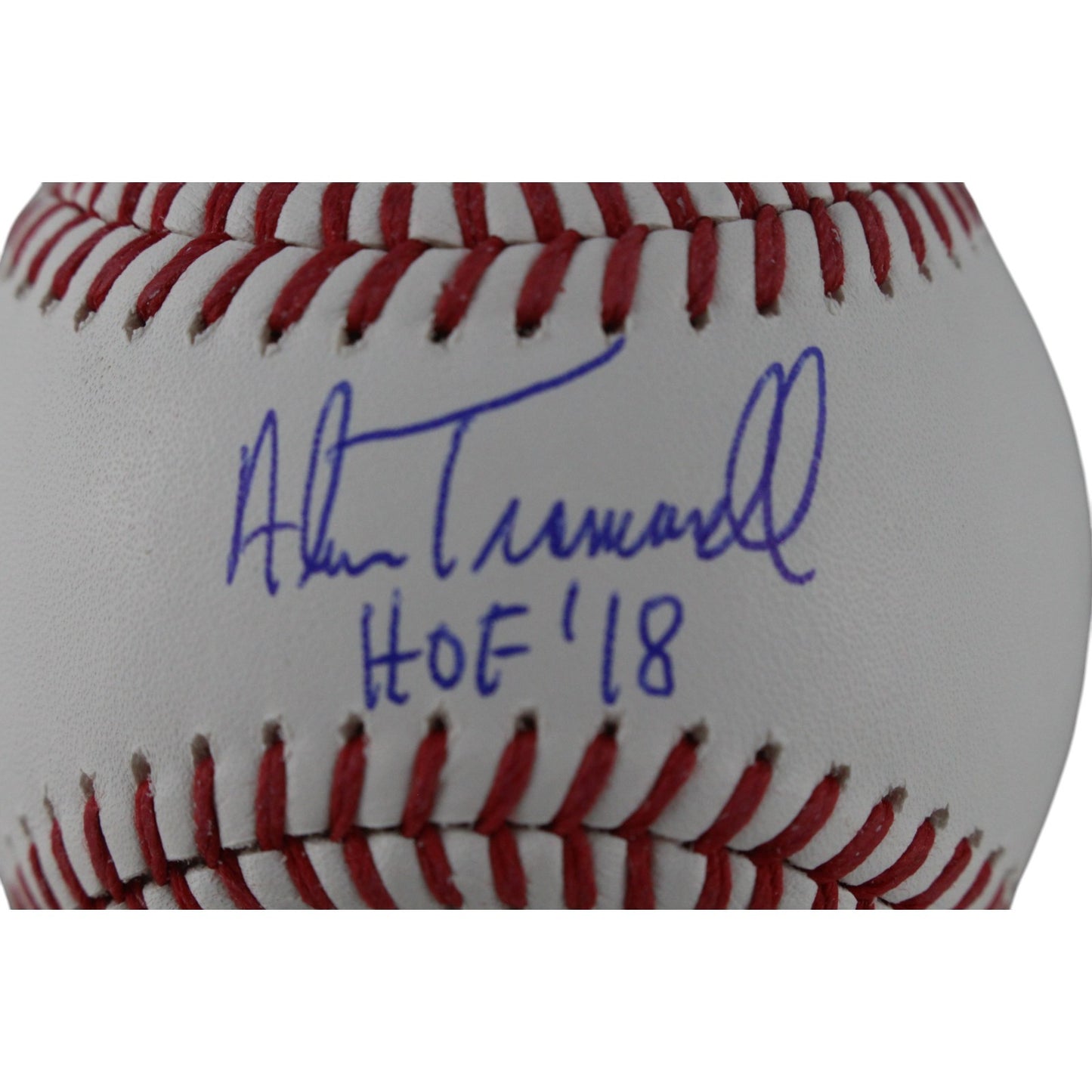 Alan Trammell Signed Detroit Tigers Official MLB HOF Baseball (Beckett)