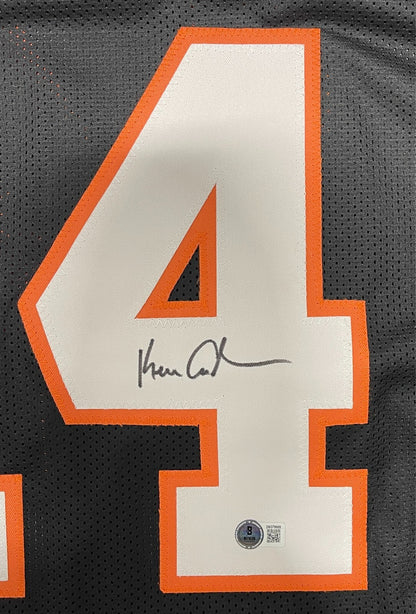 Ken Anderson Autographed Cincinnati Bengals Custom Football Jersey BAS
