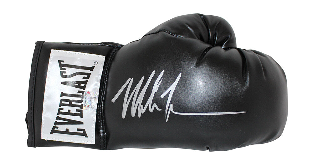 Mike Tyson Signed Black Everlast Right Hand Boxing Glove