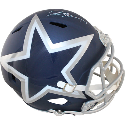 Deion Sanders Signed Dallas Cowboys Full Size AMP Replica Helmet