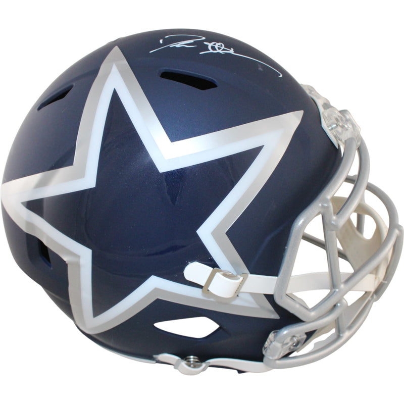 Deion Sanders Signed Dallas Cowboys Full Size AMP Replica Helmet