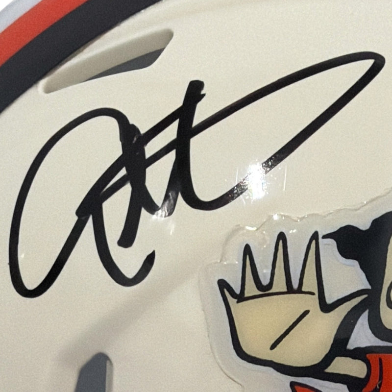 Eric Metcalf Signed Cleveland Browns Retro Mini Helmet