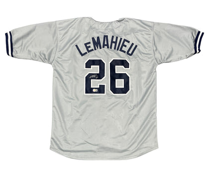 DJ LeMahieu New York Yankees Signed Custom Jersey