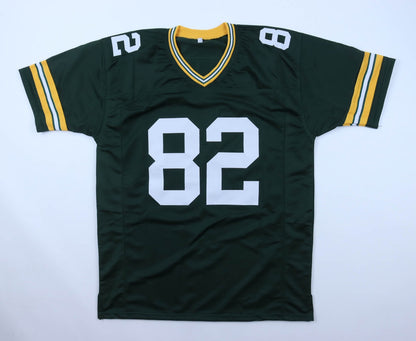 Don Beebe Autographed Green Bay Packers Custom Jersey