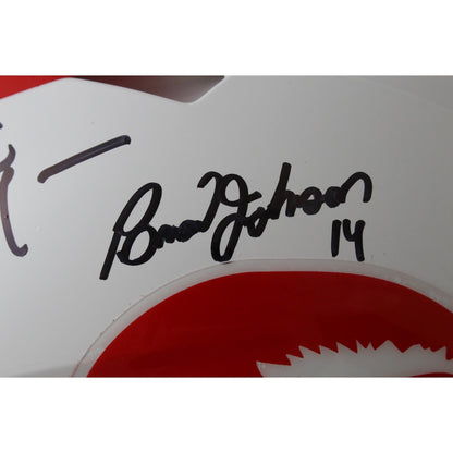 Derrick Brooks & Multi-Signed Buccaneers Authentic Throwback Full Size Helmet