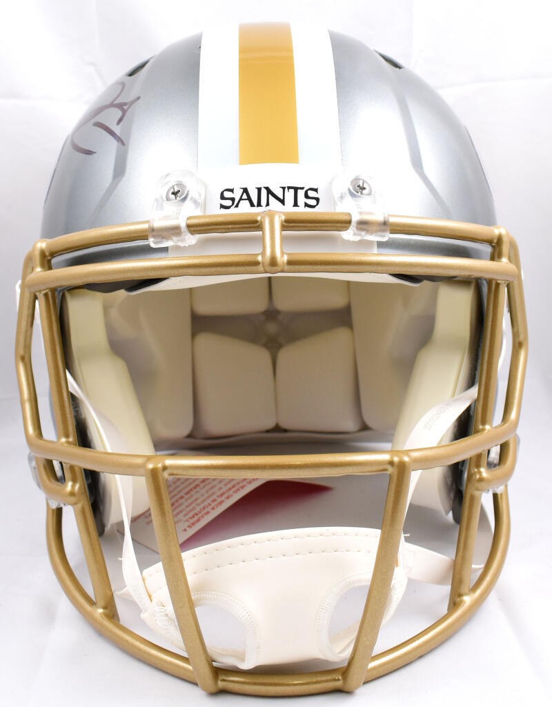 Derek Carr Signed New Orleans Saints Full Size Flash Speed Authentic Helmet