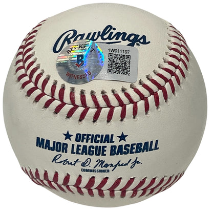 Bill "Spaceman" Lee Signed Rawlings Official MLB Baseball "Go Bananas"