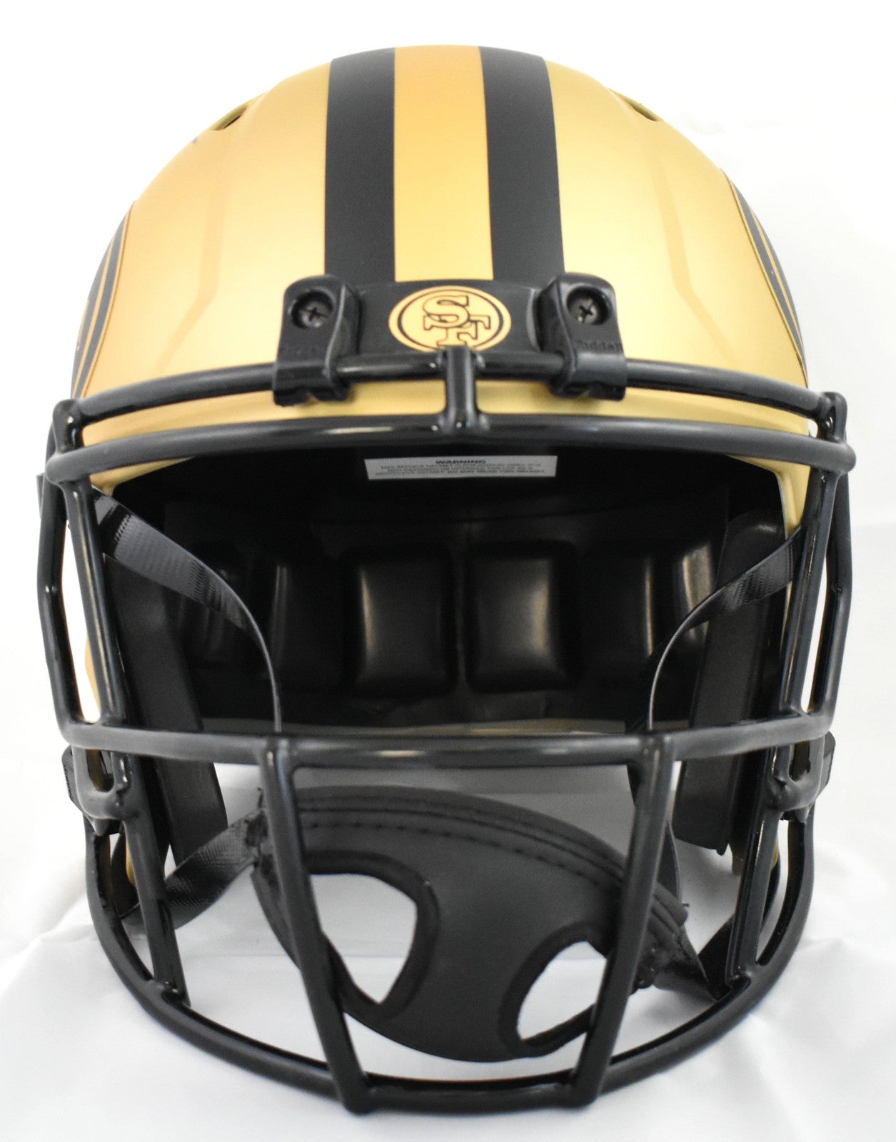 Frank Gore Signed San Francisco 49ers Full Size Rave Speed Helmet