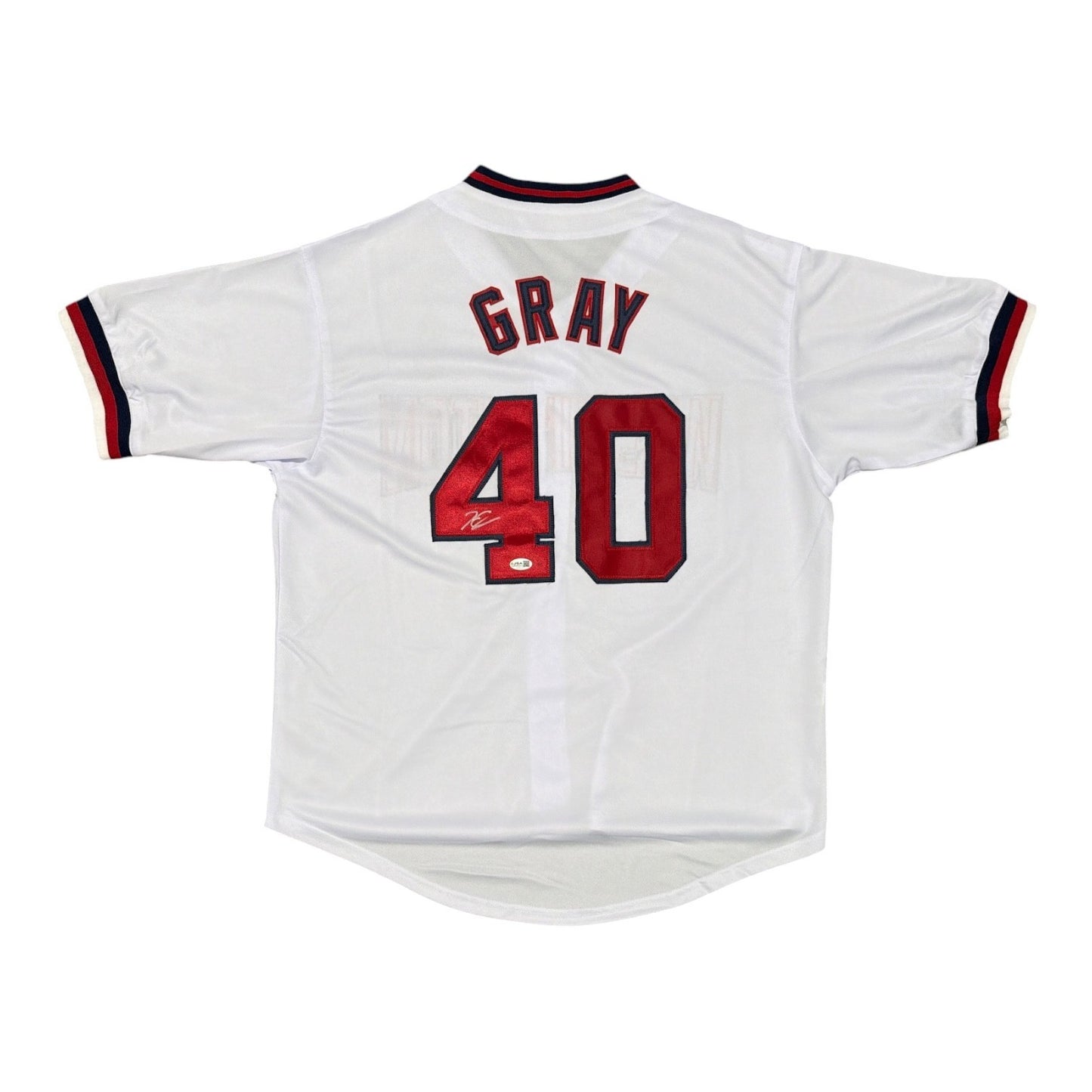 Josiah Gray Signed Washington Nationals Custom Jersey