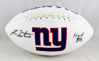 Fran Tarkenton Signed New York Giants Logo Football with HOF Inscription