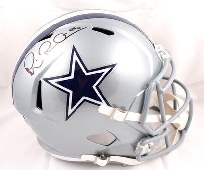 Michael Irvin Signed Dallas Cowboys Full Size Speed Helmet - Black Edition
