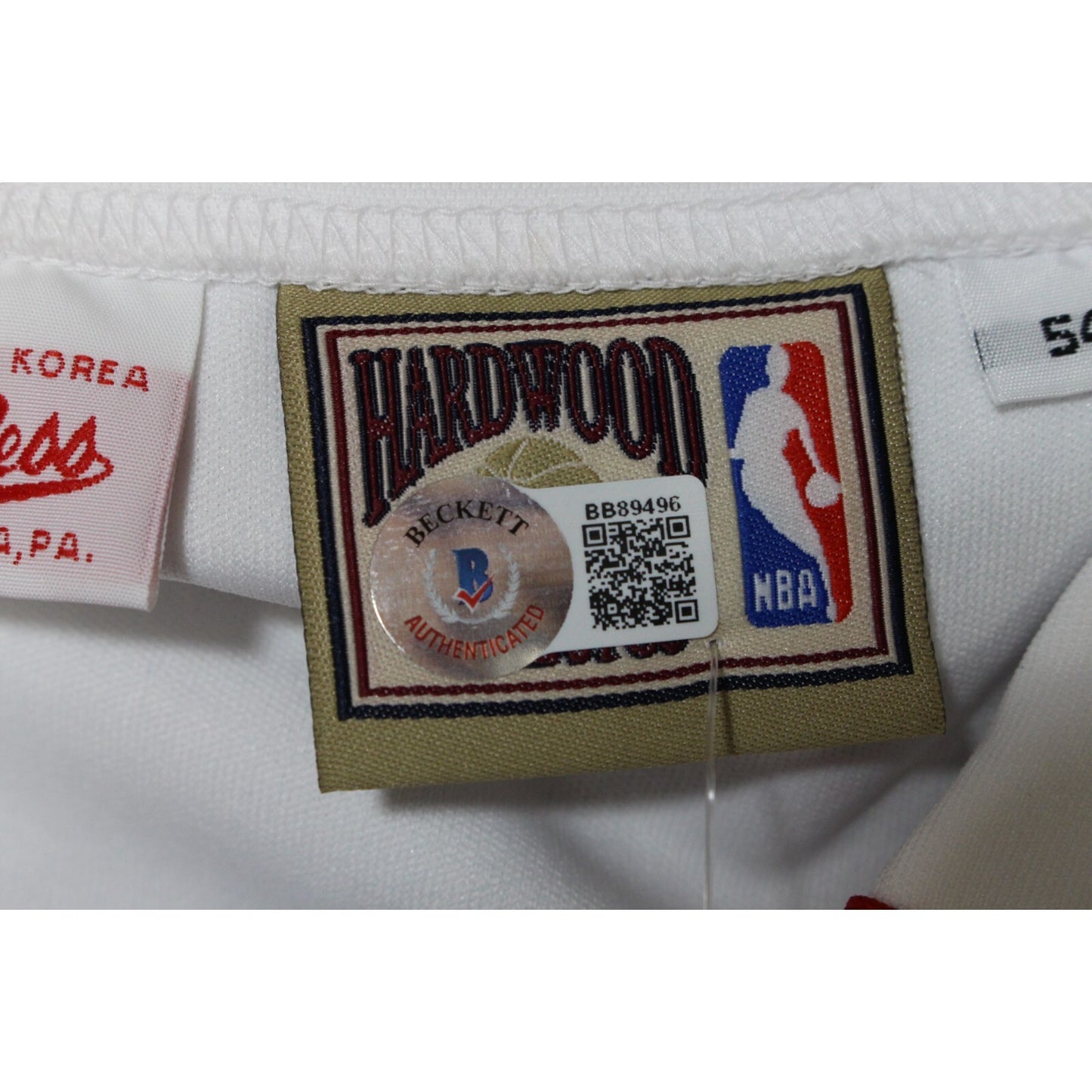 Darryl Dawkins Signed Philadelphia 76ers Mitchell & Ness Warmup Jacket
