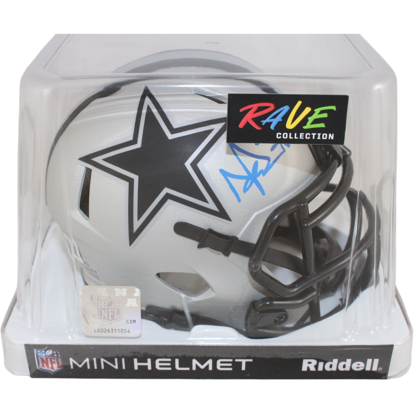 Dak Prescott Dallas Cowboys Rave Alternate Mini Helmet