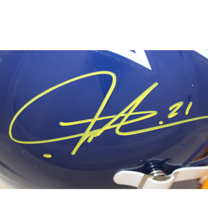 LaDainian Tomlinson Signed San Diego Chargers Throwback Proline Helmet