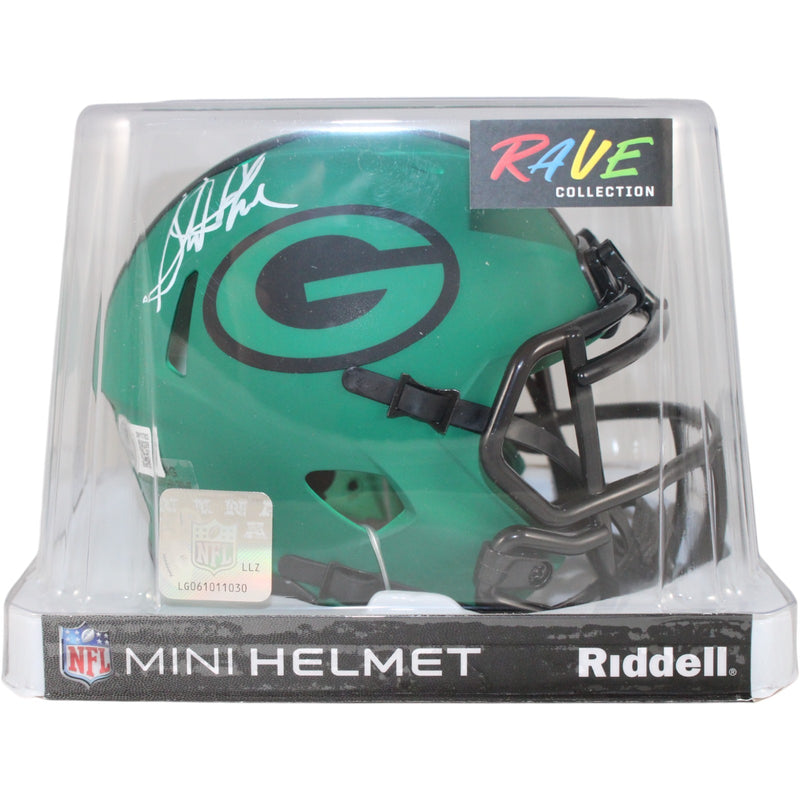 Sterling Sharpe Green Bay Packers Autographed Rave Mini Helmet