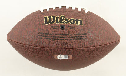 Andre Johnson Signed Houston Texans Wilson Football