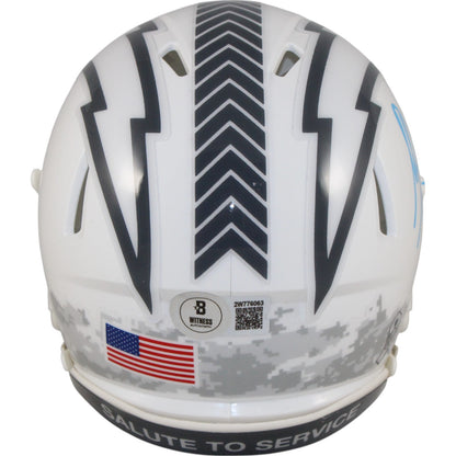 Antonio Gates San Diego Chargers 2024 Salute To Service Mini Helmet HOF