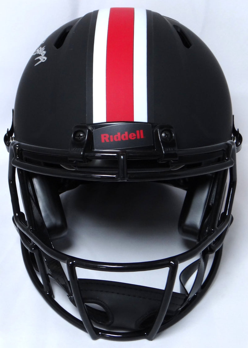 Chase Young Signed Ohio State Buckeyes Eclipse Speed Authentic Helmet