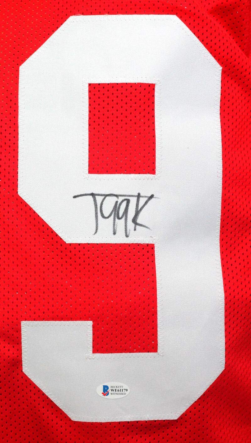 Javon Kinlaw Signed San Francisco 49ers Style Custom Red Jersey
